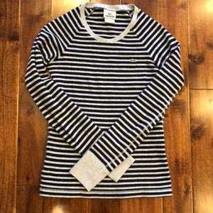 Lacoste Thermal/waffle Long Sleeve Shirt